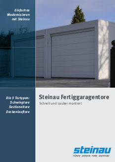 Steinau Fertiggaragentore